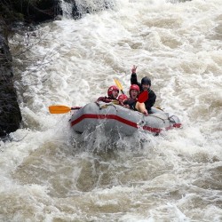 White Water rafting Newbiggin, Durham