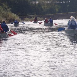 Canoeing Bridgwater, Somerset