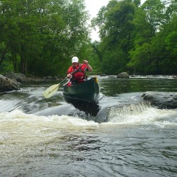 Canoeing Stean, North Yorkshire
