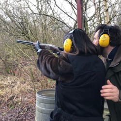 Clay Pigeon Shooting Lamancha, Scottish Borders