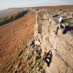Rock Climbing Stean, North Yorkshire