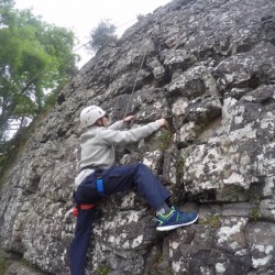 Rock Climbing Newbiggin, Durham