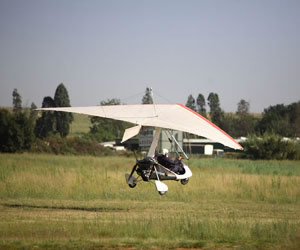 Micro Light Clench Common, Wiltshire